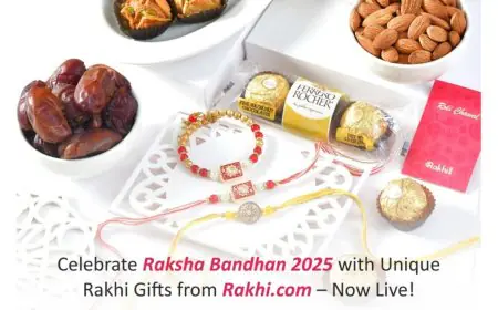 Celebrate Raksha Bandhan 2025 with Unique Rakhi Gifts from Rakhi.com – Now Live