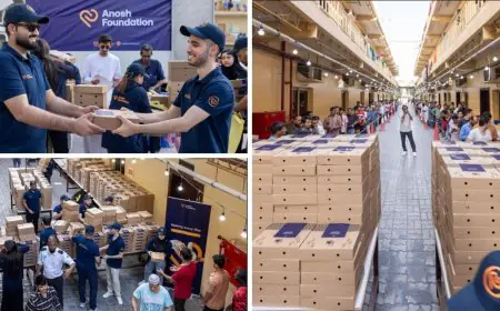Anosh Foundation Distributes 17,500 Meals in Dubai to Mark Ramadan Spirit