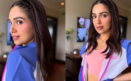 Bhumi Pednekar Blends Fashion And Functionality In Stylish Workout Look