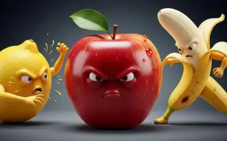Lemon vs Apple vs Bananas: New Study Reveals Surprising Winner
