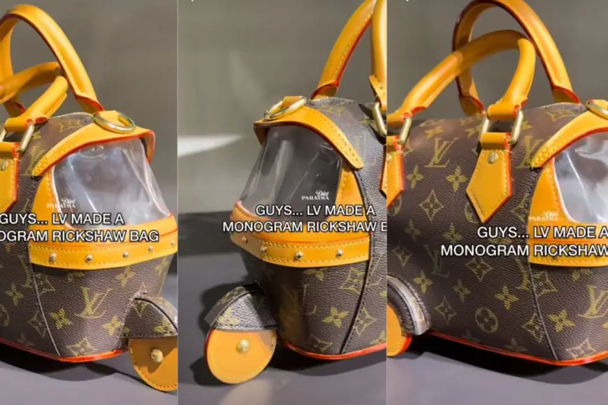 Louis Vuitton’s Autorickshaw Bag Drives the Internet Wild: Couture Just Took a Joyride Through India