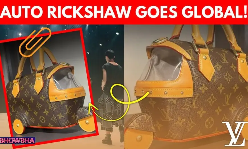 Louis Vuitton Launches Autorickshaw Handbag Worth ₹35 Lakh, Leaves Internet In Splits