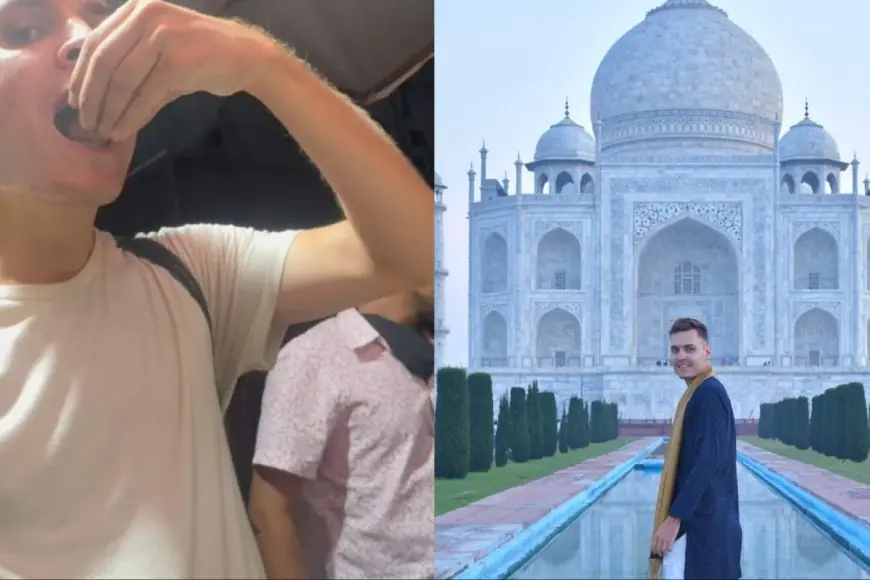 German Traveller Regrets Trying This Famous Indian Street Food, Issues Warning On Social Media