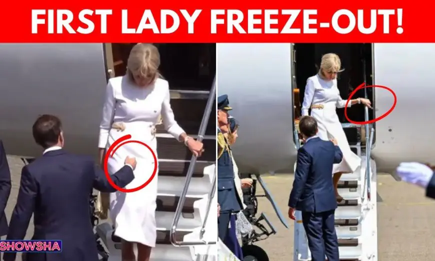 French President Macron Publicly Snubbed By Wife Brigitte Months After Viral Slapgate Moment; N18G