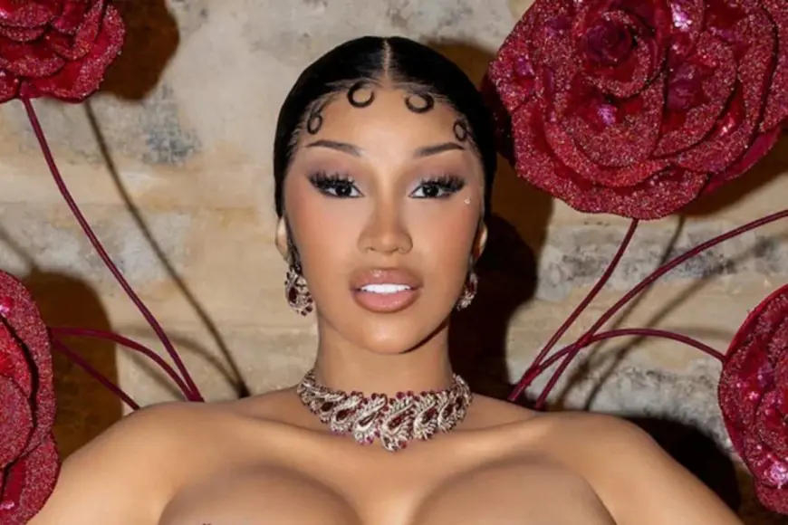 Cardi B Brings Indian Couture and Tanishq Diamonds to Paris Haute Couture Week 2025