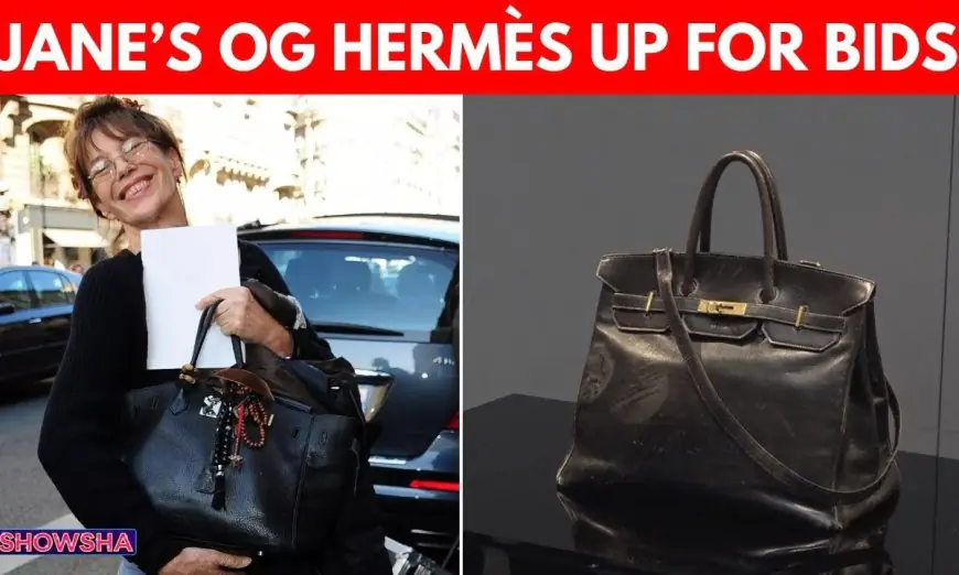 Jane Birkin’s Iconic Original Hermès Bag Goes Under The Hammer At Auction In Paris | N18G