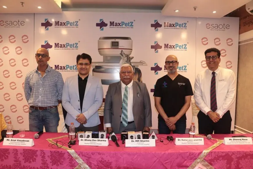 Esaote Installs First Magnifico Vet MRI in Asia Pacific at MaxPetZ Hospital, Greater Kailash