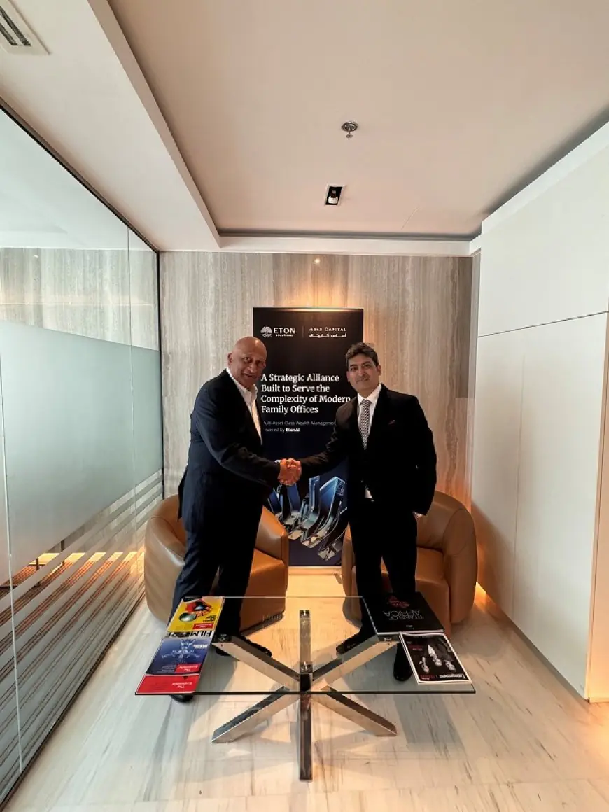 Eton Solutions Announces Strategic Partnership with Asas Capital to Launch 'Family Office as a Service' in the Middle East