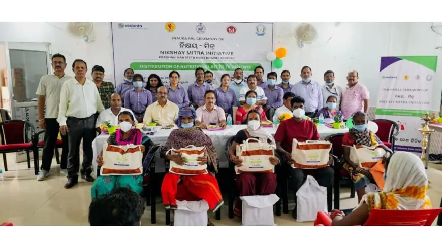 Vedanta Aluminium Extends Nutritional Support to TB Patients in Sundargarh under PM’s Nikshay Mitra Program