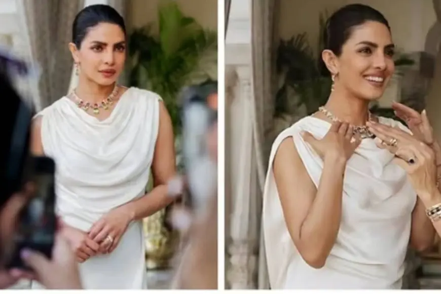 Priyanka Chopra Channels Timeless Elegance in Ivory Gown for Bvlgari’s Latest Campaign