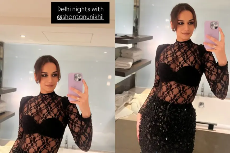 Manushi Chhillar Serves Gothic Glamour For Shantanu & Nikhil At India Couture Week 2025