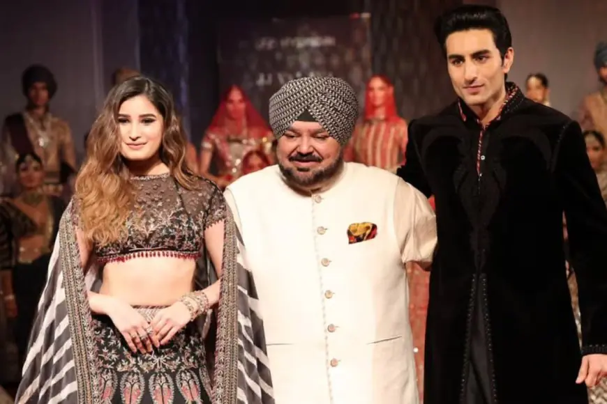 Rasha Thadani And Ibrahim Ali Khan Dazzle As Showstoppers In JJ Valaya’s Regal Finale At India Couture Week 2025