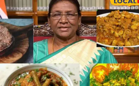 What President Murmu Ate In Jharkhand: Rugda, Bamboo Kiril And More | Photos
