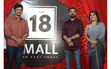 18 Mall Pre-Launch by Actor Jeeva, Priyadarshini Kumar & John Cris Terrence – East Coast’s Ultimate Food& Entertainment Destination