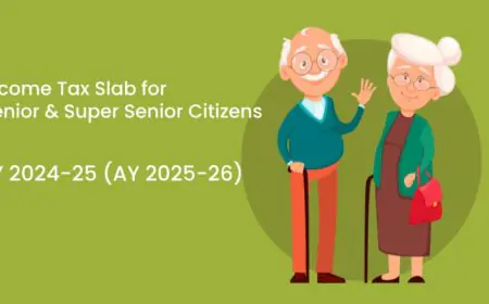 Income Tax Slab for Senior and Super Senior Citizens – FY 2024-25 (AY 2025-26)