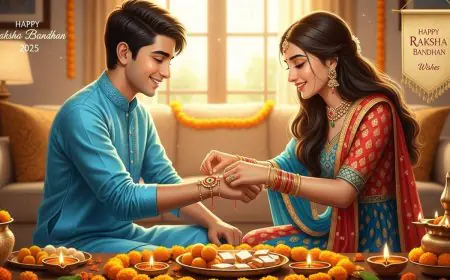 Raksha Bandhan 2025: Best Rakhi Wishes, Messages, Quotes, SMS And Status to Share!