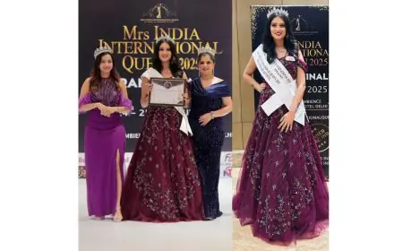 Gurgaon’s Shivangi Singhal Crowned Mrs. India Beautiful Title Winner at Mrs. India International Queen 2025
