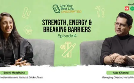 Herbalife India Launches Independence Day Week Episode of Its Flagship Podcast Featuring Smriti Mandhana