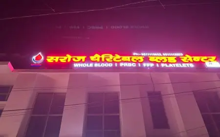 Saroj Charitable Blood Centre Inaugurated in Sitapur: A New Era of Lifesaving Healthcare Begins