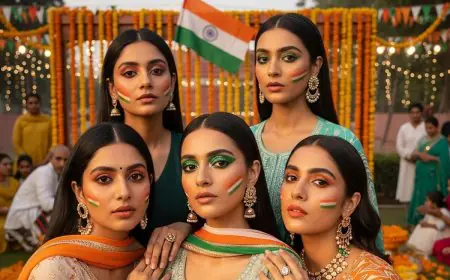 Independence Day 2025: Makeup Ideas To Flaunt Tricolour Glam Looks
