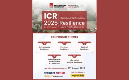 Navrachana University, Vadodara to Host ICR-2026: International Conference on Resilience