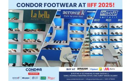 Condor Footwear Makes a Mark at the 9th Indian International Footwear Fair