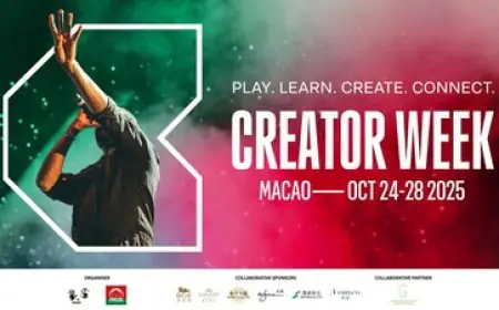 CreatorWeek 2025 to Launch in Macao, Merging Eastern and Western Cultures Through 5-Day Business, Content, and Community Celebration