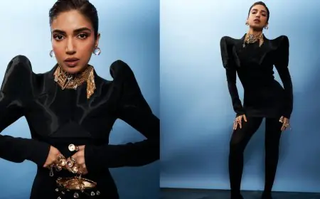 Bhumi Pednekar's Disruptive Style Quotient Comes Dipped In Gold