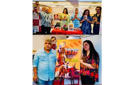 A blockbuster book launch of  “1975 The Year That Transformed Bollywood” by Pratik Majumdar