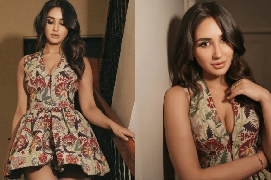 Nikita Dutta’s Traditional Print Mini Dress Look Is Pure Fashion Goals