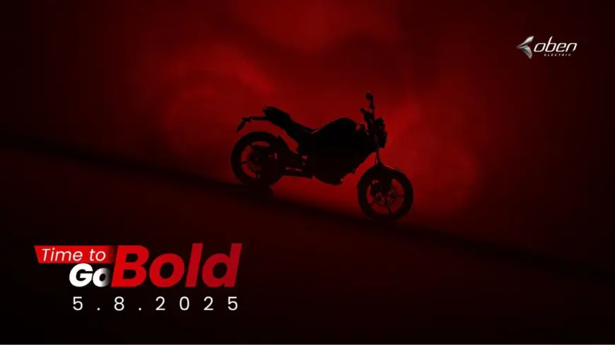 Oben Electric Set to Launch Next-Gen Rorr EZ on 5th August
