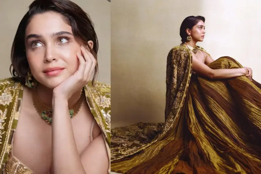 Sharvari Embraces Heritage Glam In Earth-Toned Lehenga And Statement Jewellery