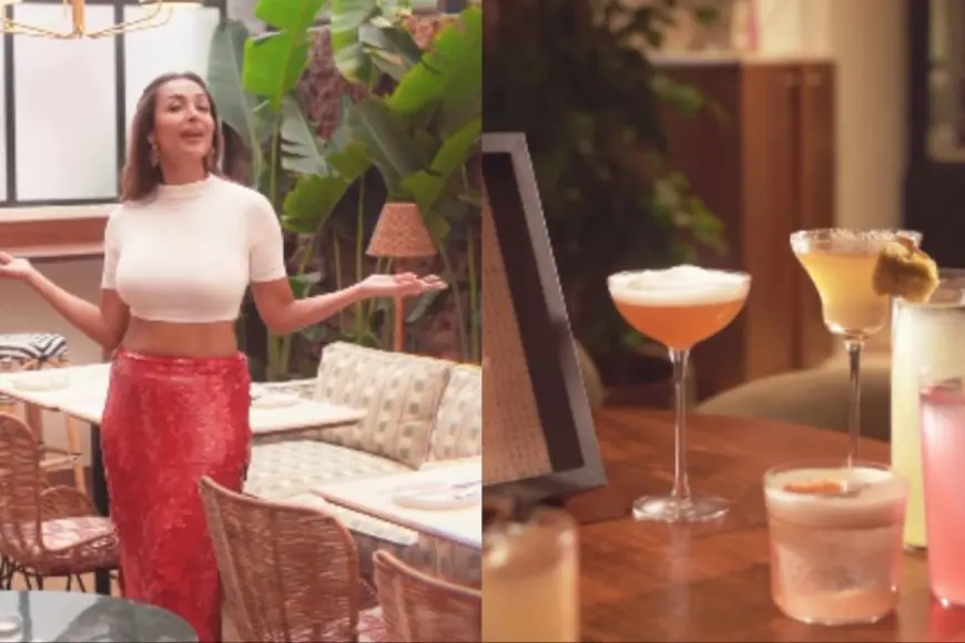Step Into Malaika Arora’s Scarlett House Juhu: India's First Hydration Bar And More