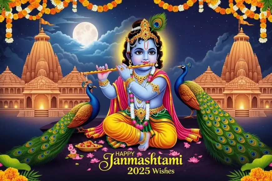 Happy Krishna Janmashtami 2025: Best Wishes, Messages, Quotes And Images For Facebook WhatsApp Status