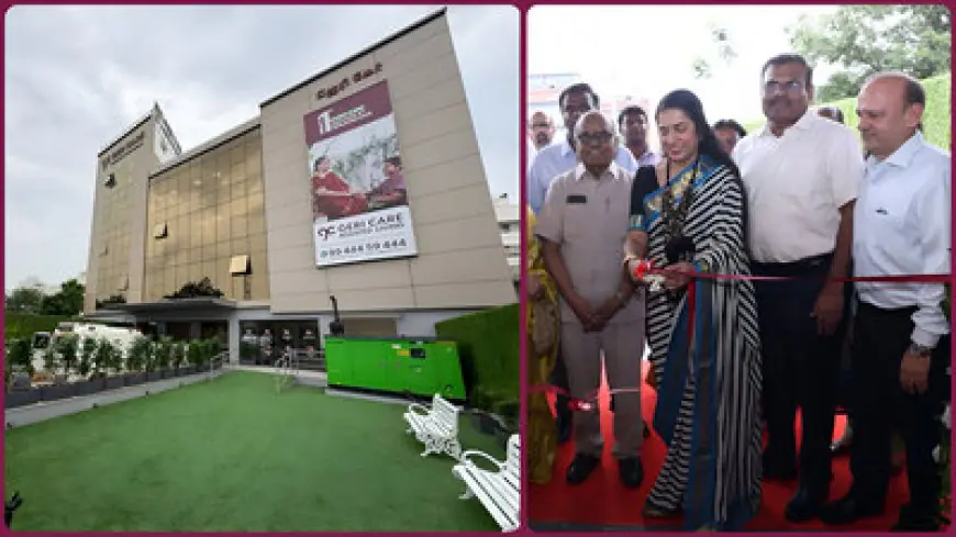 Geri Care opens its 10th facility at Velachery: state-of-the-art Assisted Living for Elders with India's First Dialysis Day Care Centre
