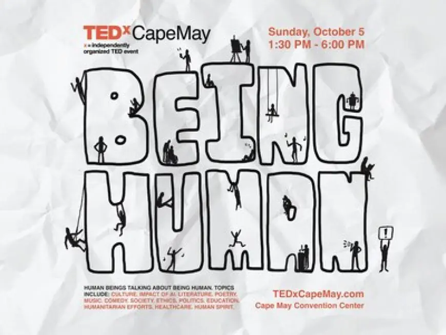 TEDxCapeMay 2025 Returns for 14th Season with "Being Human"