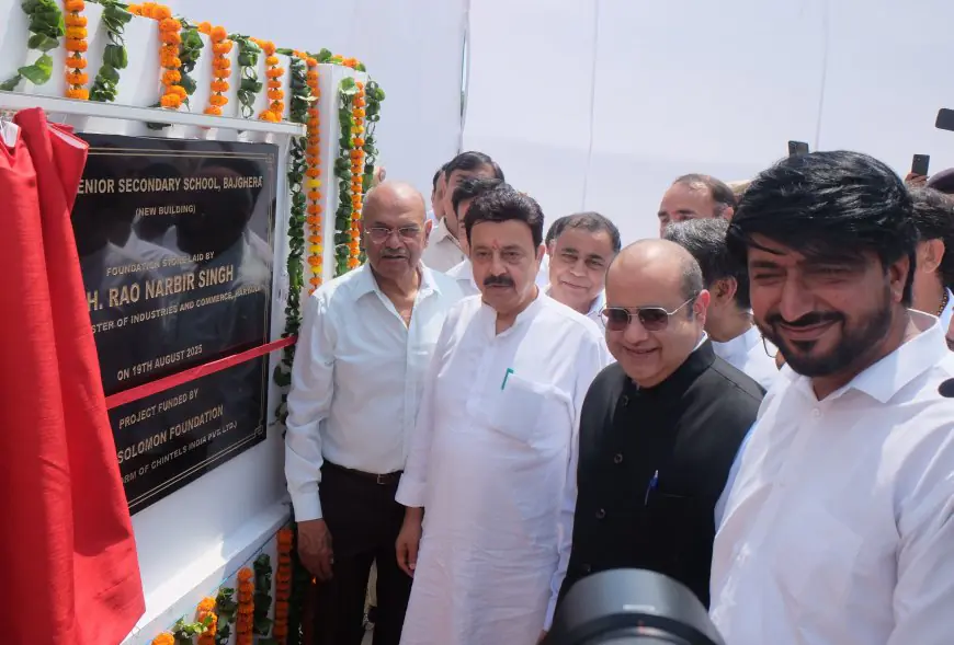 Nora Solomon Foundation and Chintels CSR Empower Bajghera with New School Building for Underprivileged Children