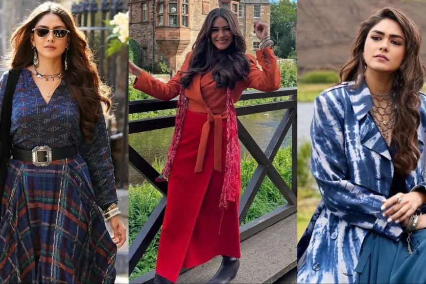 Loved Mrunal Thakur's Wardrobe In Son Of Sardaar 2? Here's A Detailed Breakdown