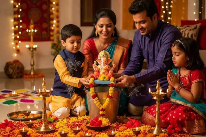 Ganpati Visarjan 2025: How To Perform Eco-Friendly Ganesh Visarjan At Home Or Society Tank