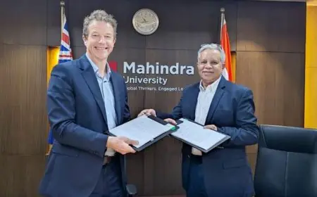 Mahindra University Expands Its Global Footprint Through MoU with Australia's Monash University