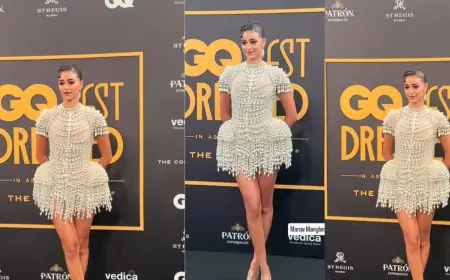 Ananya Panday Turns The Red Carpet Into A Runway Of Pearls