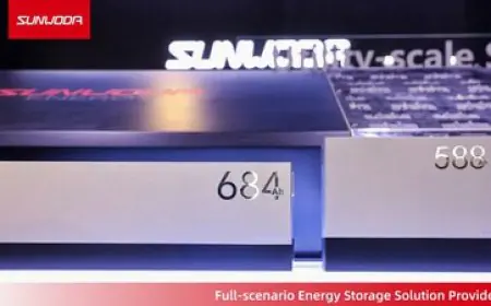 Sunwoda Debuts 684Ah & 588Ah Energy Storage Cells Globally at RE+ 25, Empowering Diverse Applications