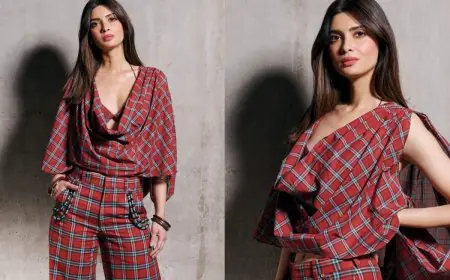 Diana Penty’s Rs 30K Madras Check Co-Ord Set Redefines Heritage Chic