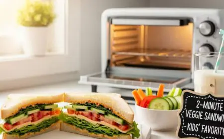 Try This Super Tasty No-Stove, No-Toaster Veg Sandwich Ready In 2 Minutes!