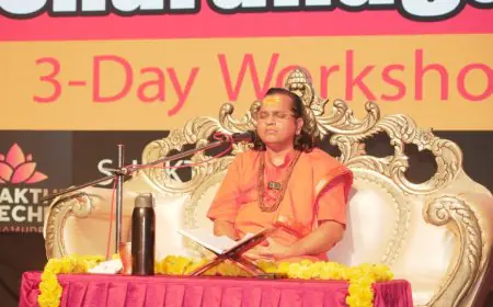 Acharya Vasudev Ji’s Shiva Tattva Katha & Dev Foundation’s Sharanagathi Program Illuminate Bengaluru on Auspicious Pournami