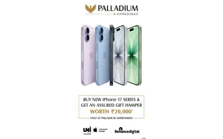 Unbox the Future: Palladium Ahmedabad Offers Assured Rs 20,000 Gift Hamper with Every iPhone 17 Series Purchase!