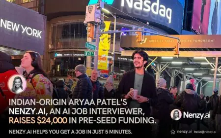 Indian AI Startup Nenzy.ai Raises $24,000 Seed Round – Meet Nenzy.ai, She Finds Jobs and Talent While You Sleep!