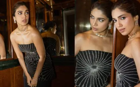When Diamonds Meet Drama: Bhumi Pednekar’s Chic Couture Moment