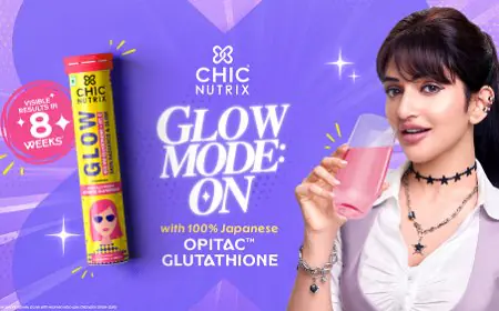 Sreeleela Shines in Chicnutrix's 'Glow Mode On' Campaign, Blending Science with Beauty