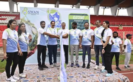 Hyderabad Runs for Green: Ozone Run 2025 Unites 3,000 Citizens for Climate Action